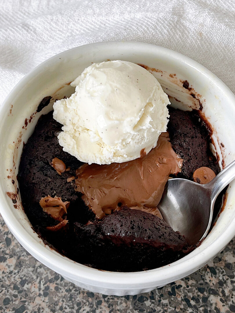 No Egg Chocolate Mug Cake The Mommy Mouse Clubhouse