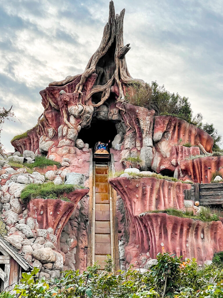 Splash Mountain at Disneyland Park in California.