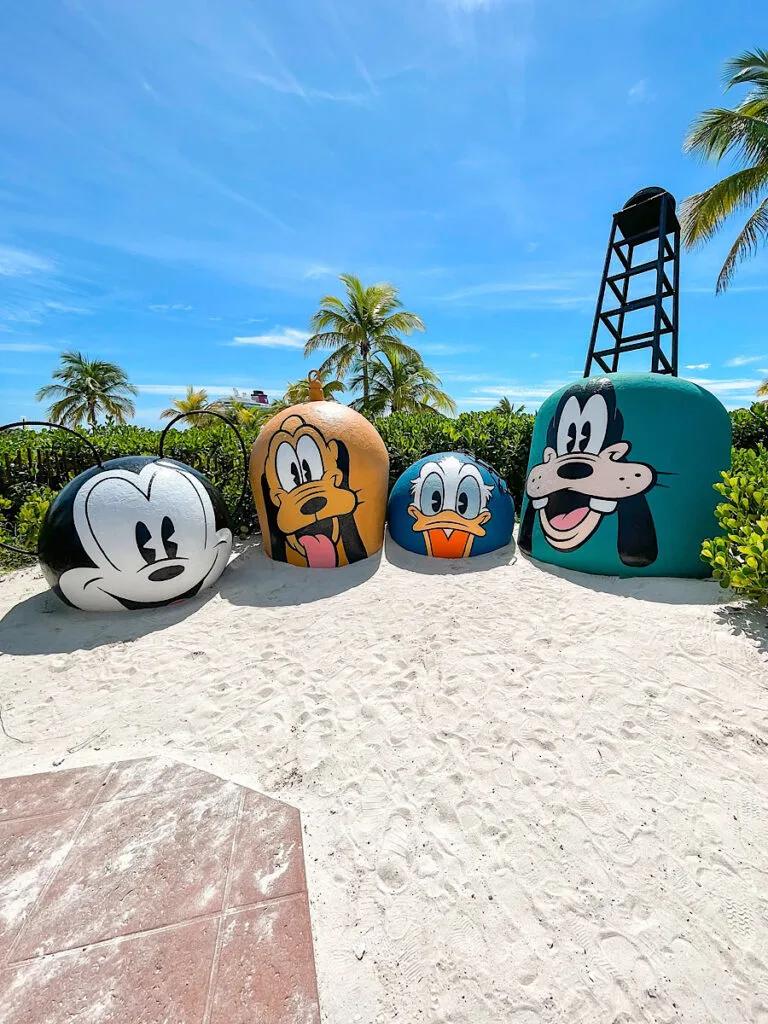 Disney's Castaway Cay island in the Bahamas.