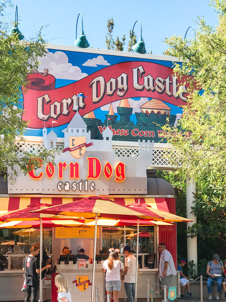 Corn Dog Castle at Disney California Adventure.