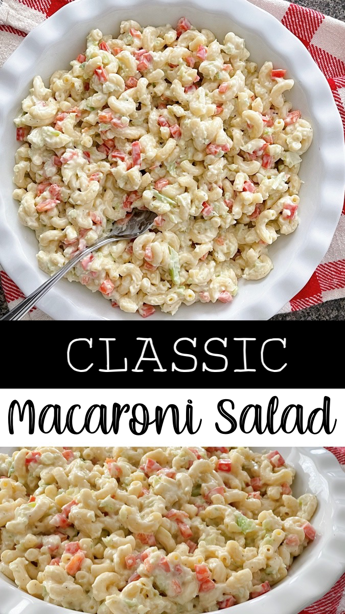 Classic Macaroni Salad Recipe The Mommy Mouse Clubhouse
