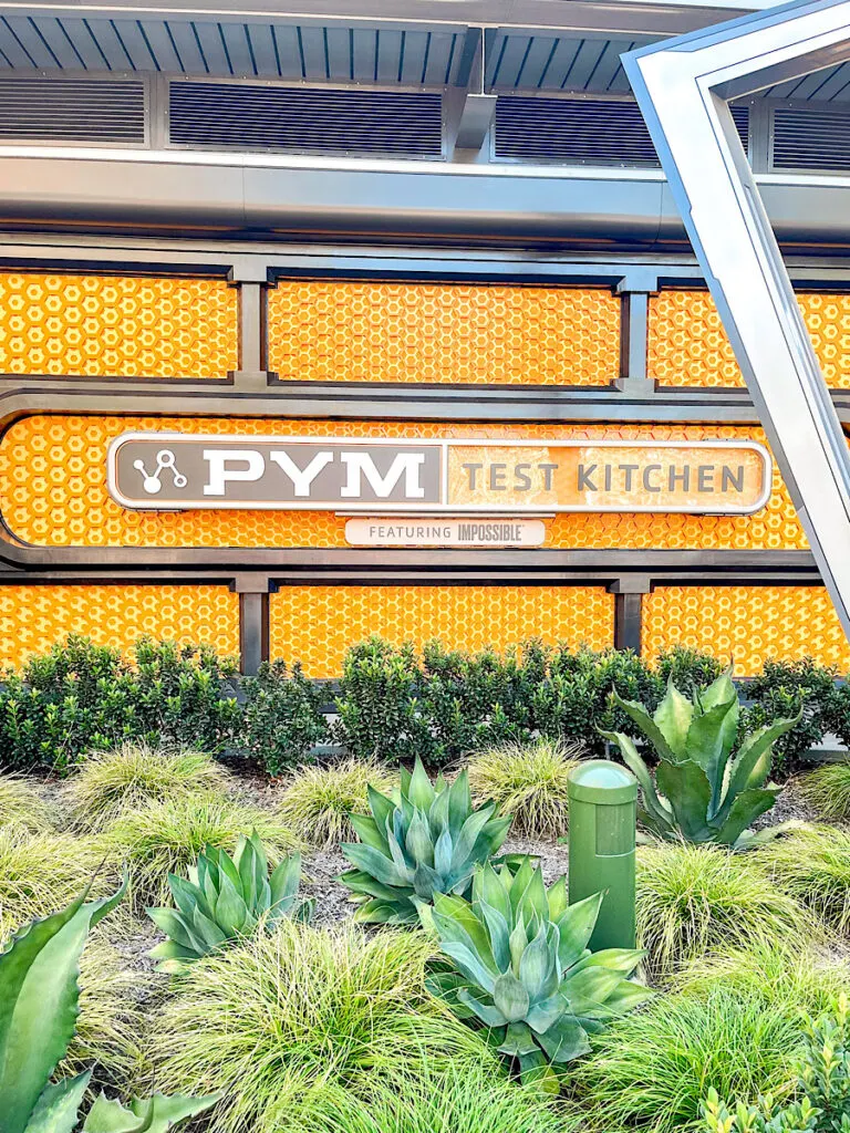 Pym Test Kitchen restaurant at Disney California Adventure.