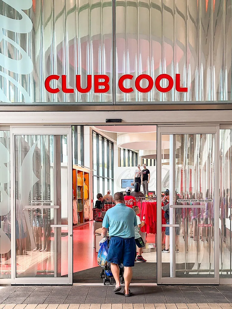 Club Cool at Epcot.