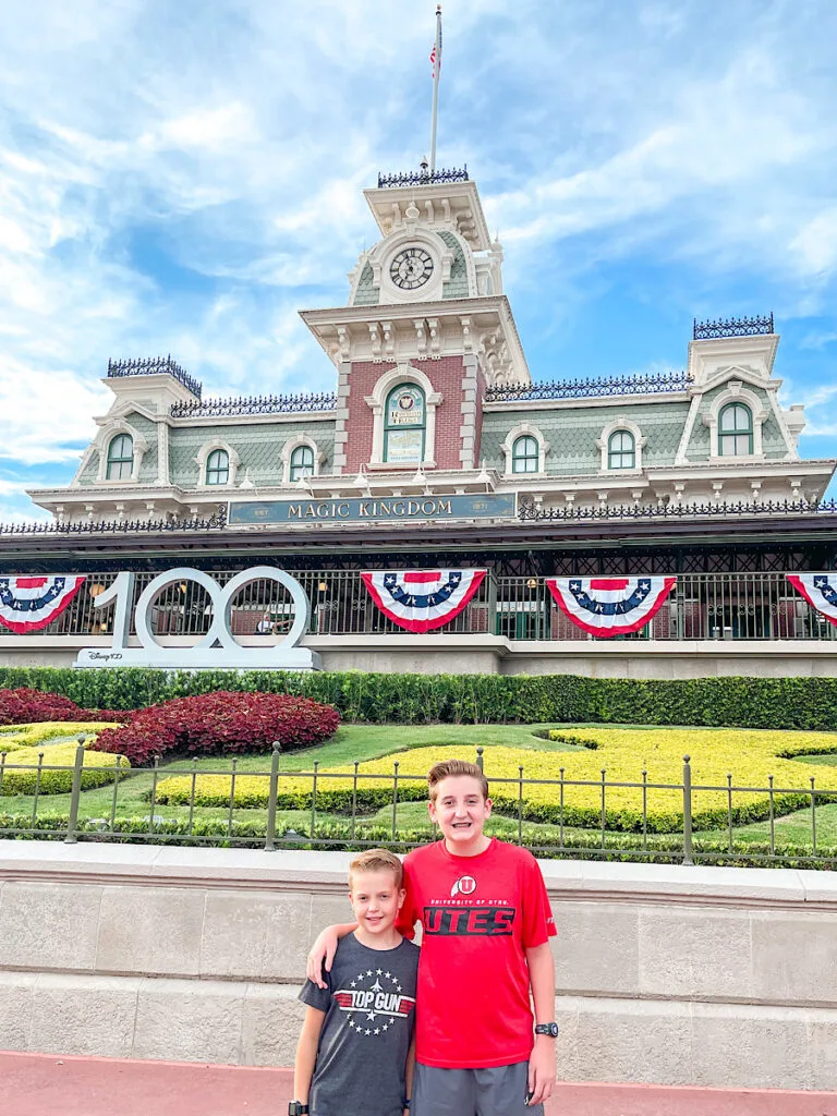 Magic Kingdom Train Station.