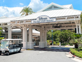 Entrance to Disney's Old Key West Resort.