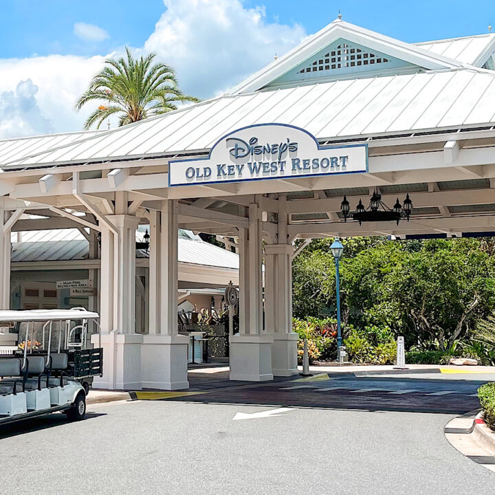 Entrance to Disney's Old Key West Resort.