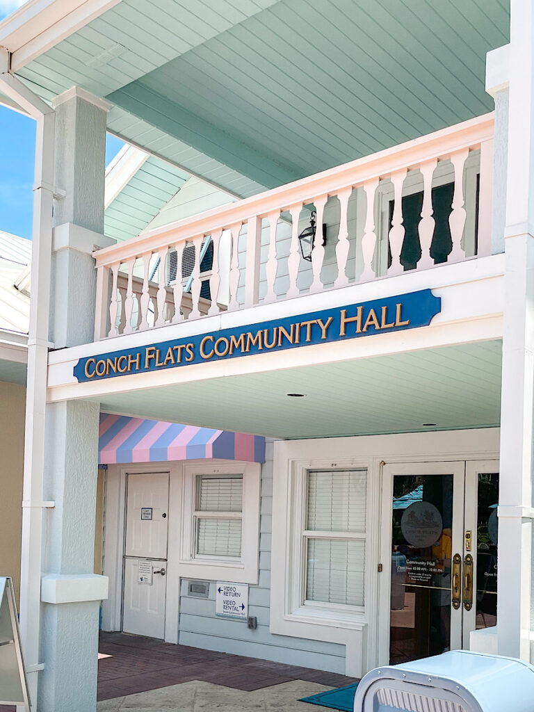 Conch Flats Community Hall at Disney's Old Key West resort.