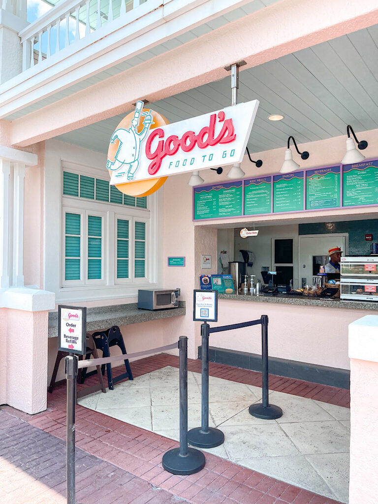 Good's To Go quick service at Old Key West.