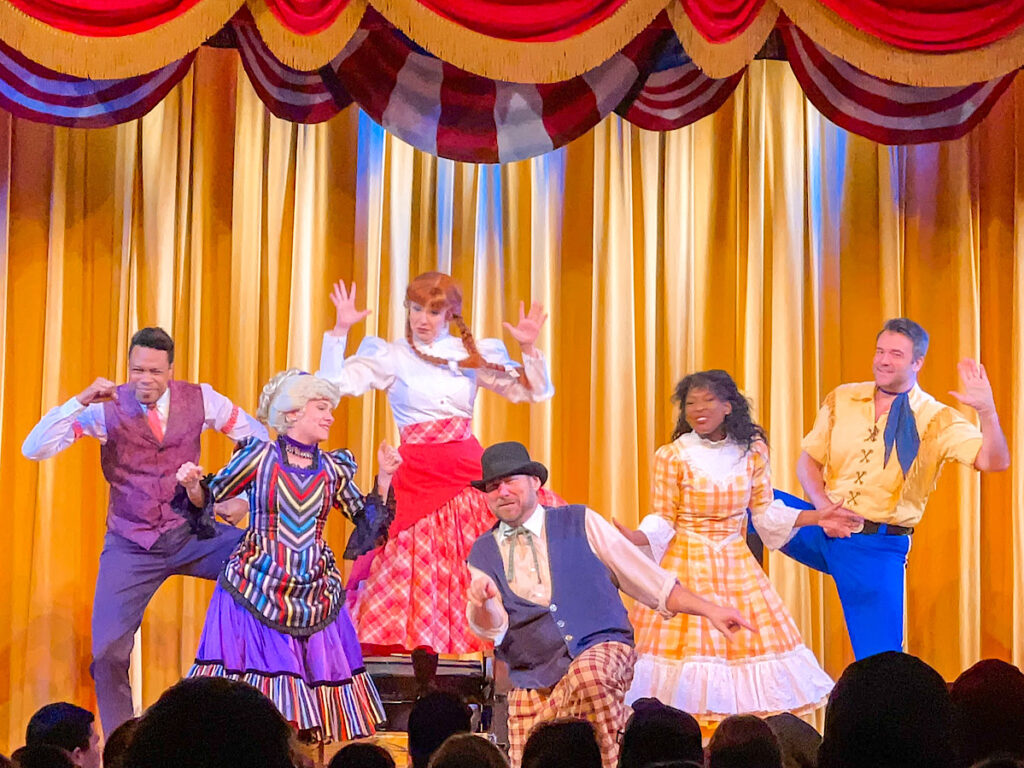 Cast of Hoop-Dee-Doo Musical Revue.