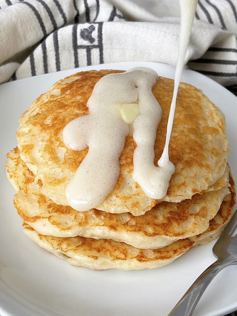 Bisquick Buttermilk Pancakes Recipe + Buttermilk Syrup The Mommy