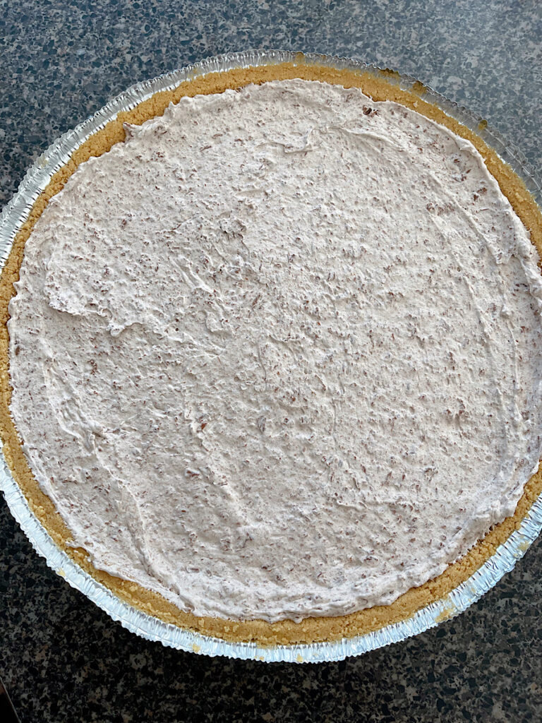 A no bake Cool Whip pie.