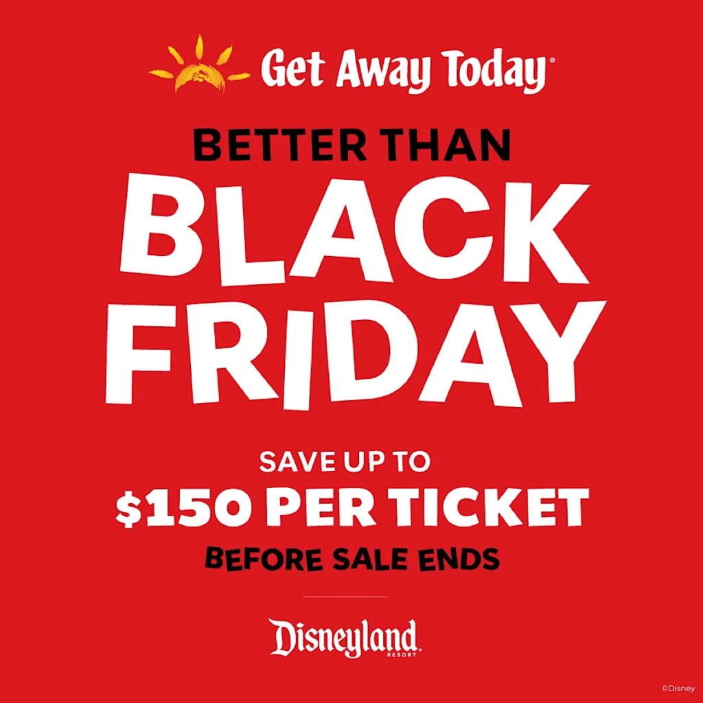 Get Away Today Disneyland Ticket Price Increase Graphic.