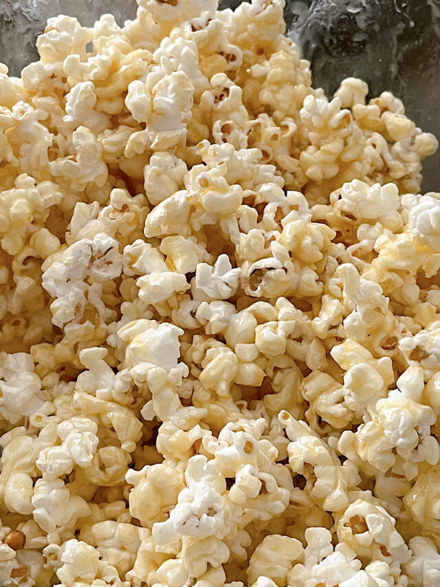 Easy Honey Popcorn