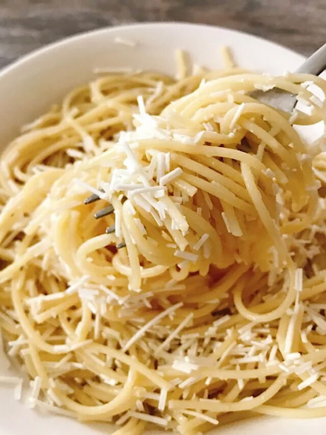 Browned Butter Spaghetti with Mizithra Cheese Recipe