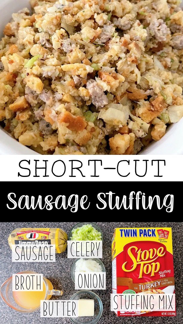 Thanksgiving Stove Top Stuffing with Sausage - The Mommy Mouse Clubhouse