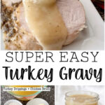 Pictures of a super easy turkey gravy recipe.
