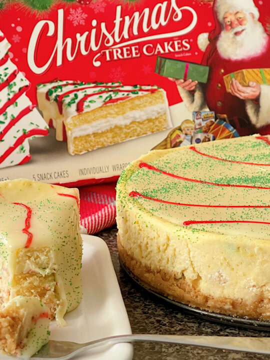 Christmas Tree Snack Cakes