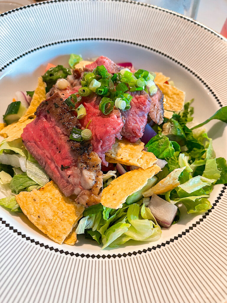 Herb Marinated Steak Salad from the Wish.