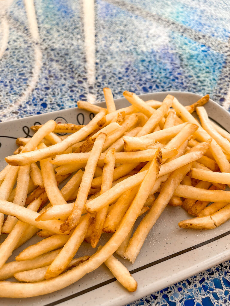 French fries from Goofy's Grill.