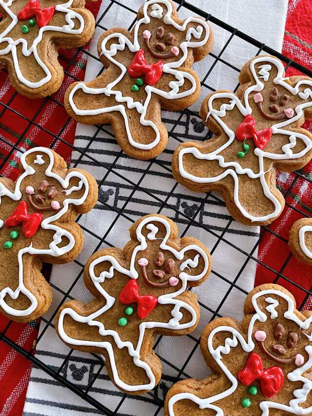 Soft Cut Out Gingerbread Cookies