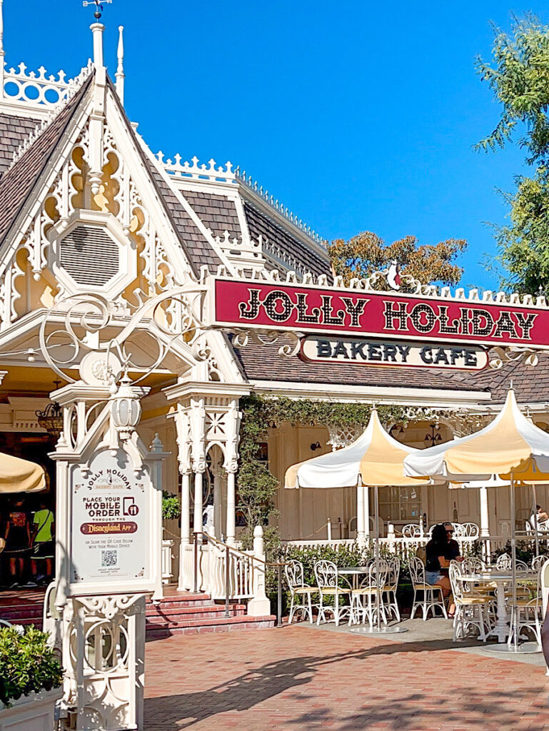 Jolly Holiday Baker and Cafe at Disneyland.