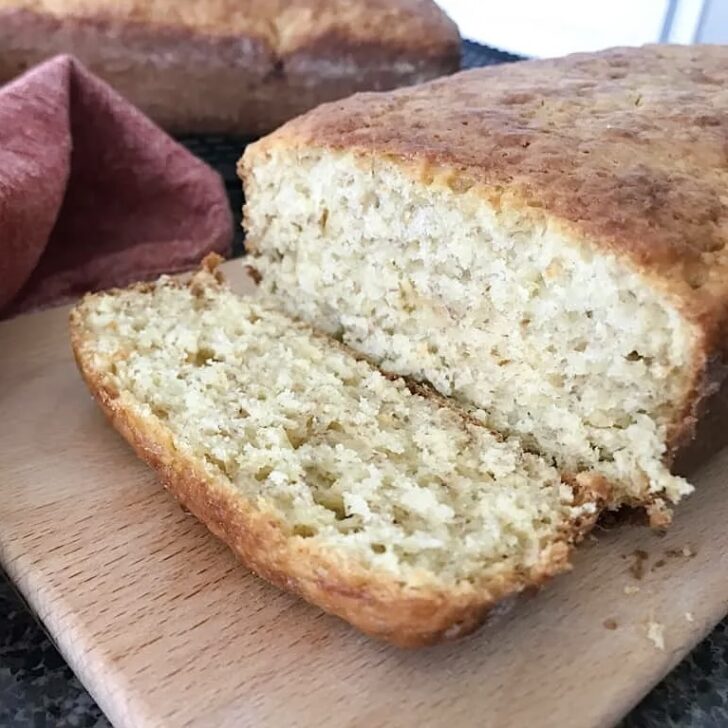 A loaf or cake mix banana bread.