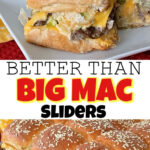 Photo collage of better than big mac sliders.