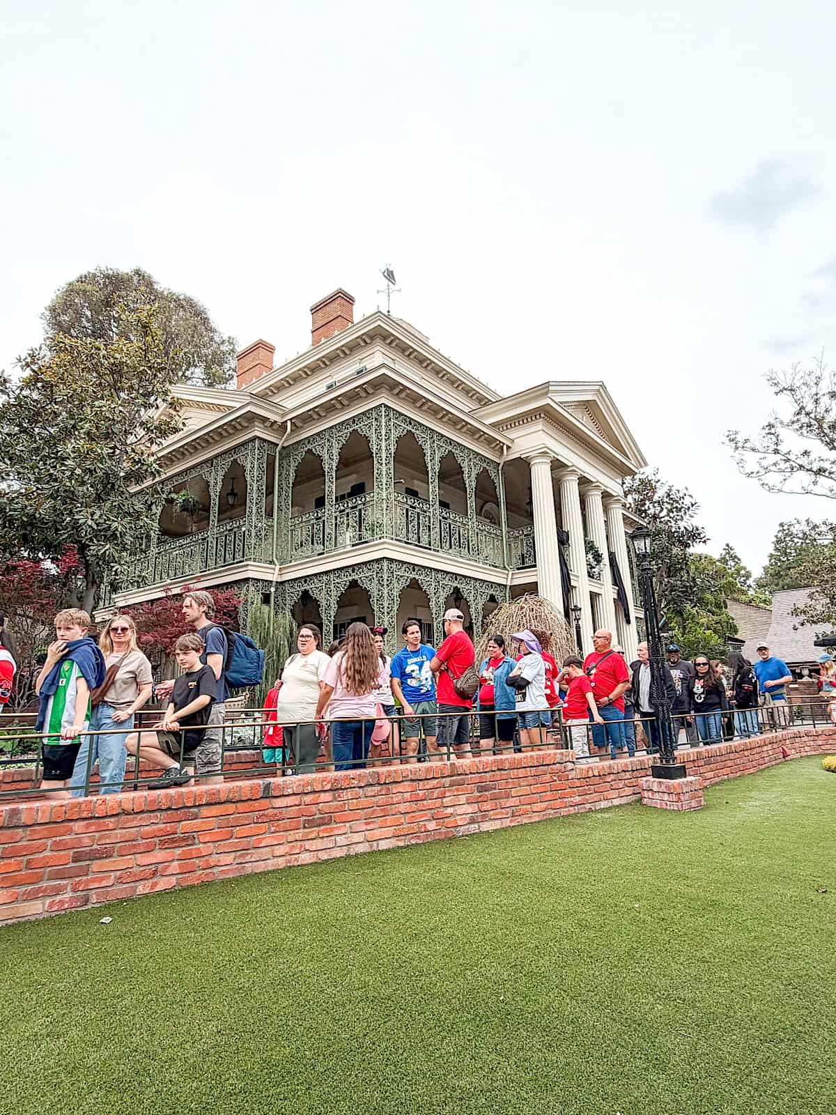 The Haunted Mansion at Disneyland.