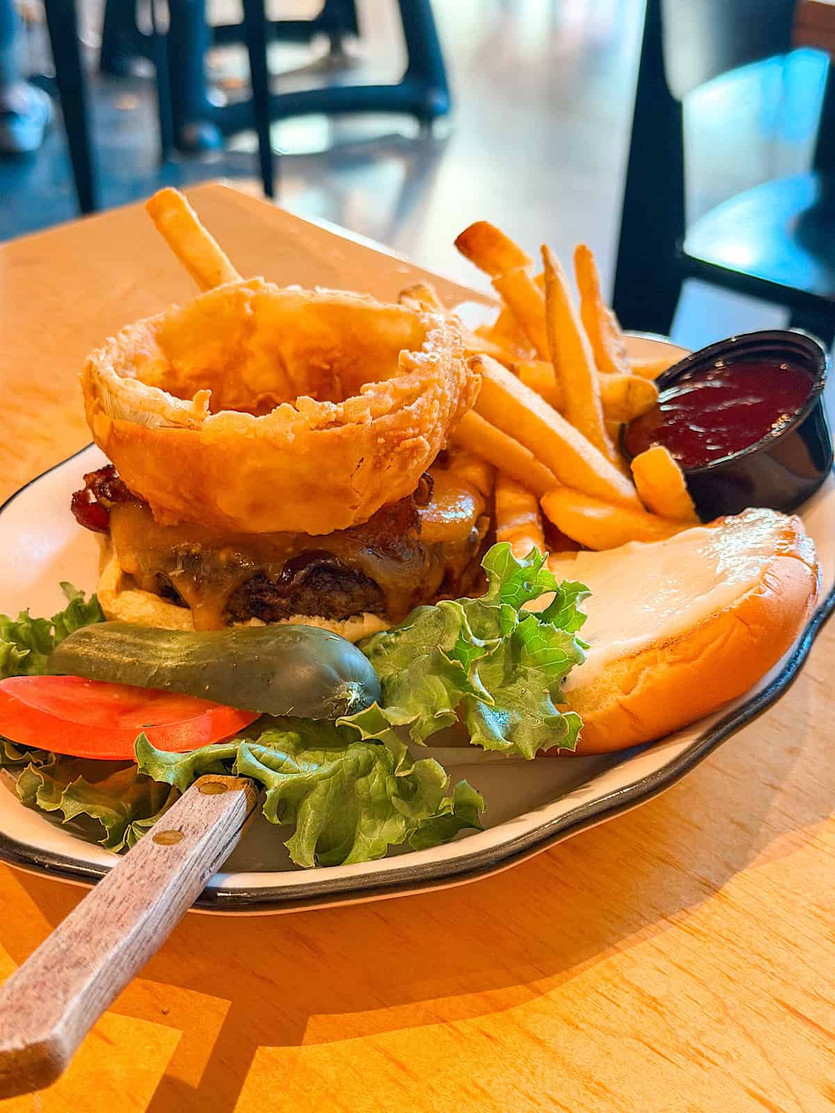 The Texan Burger from Black Tap Craft Burgers & Shakes.