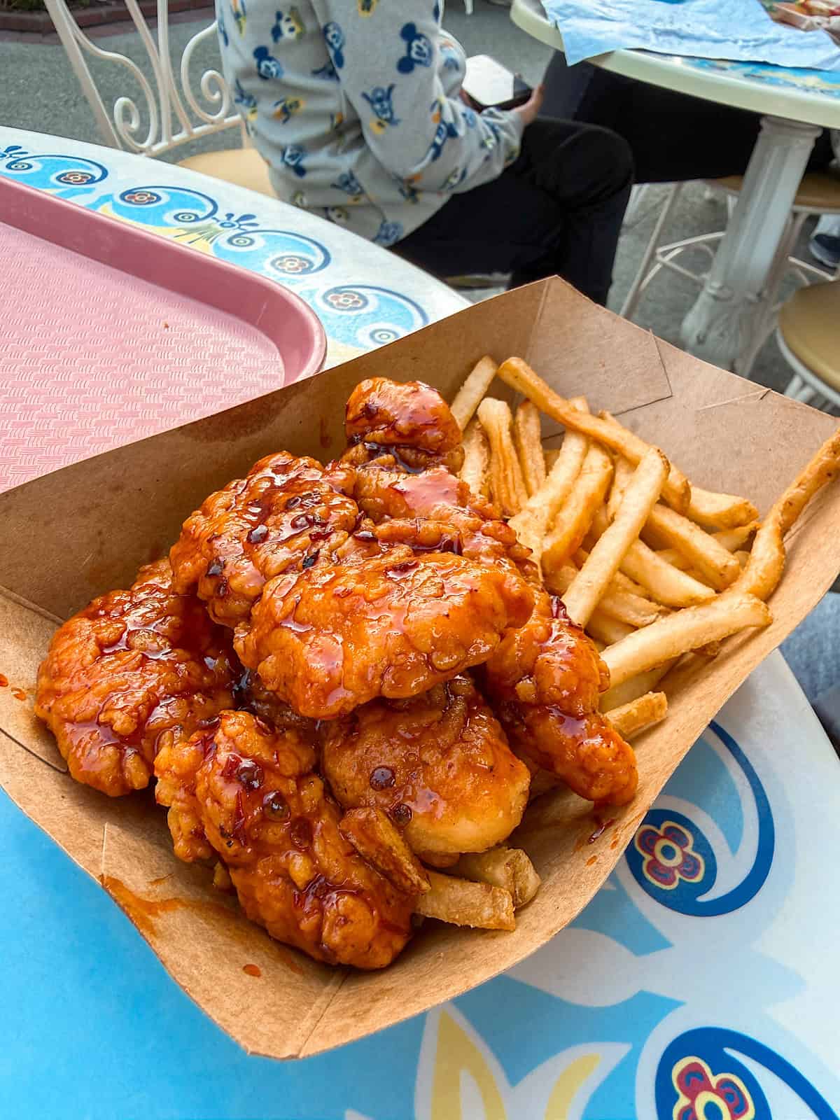 Hot Honey Chicken Tenders from Stage Door Cafe.