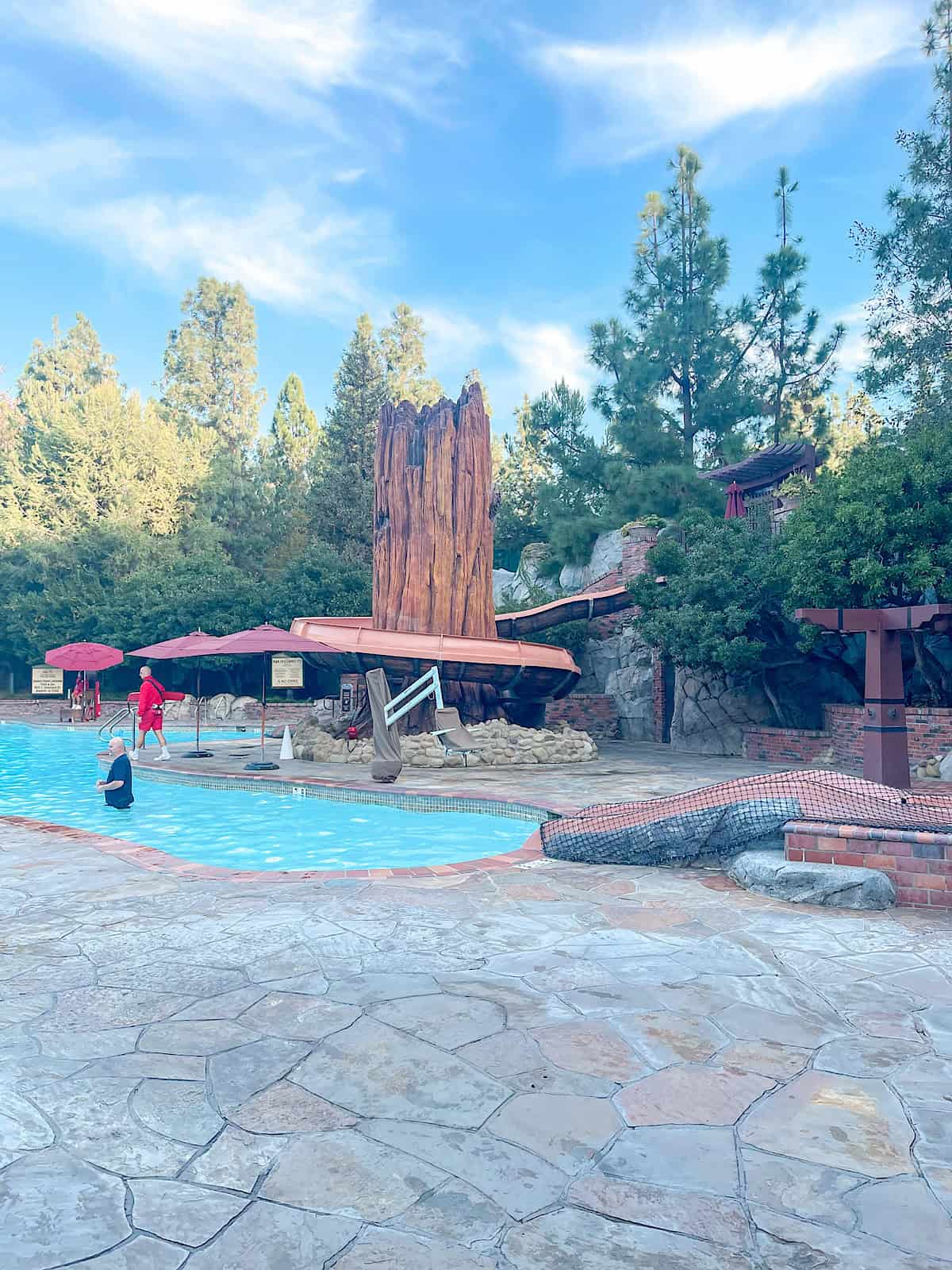 Pool area at Disney's Grand Californian Hotel & Spa.